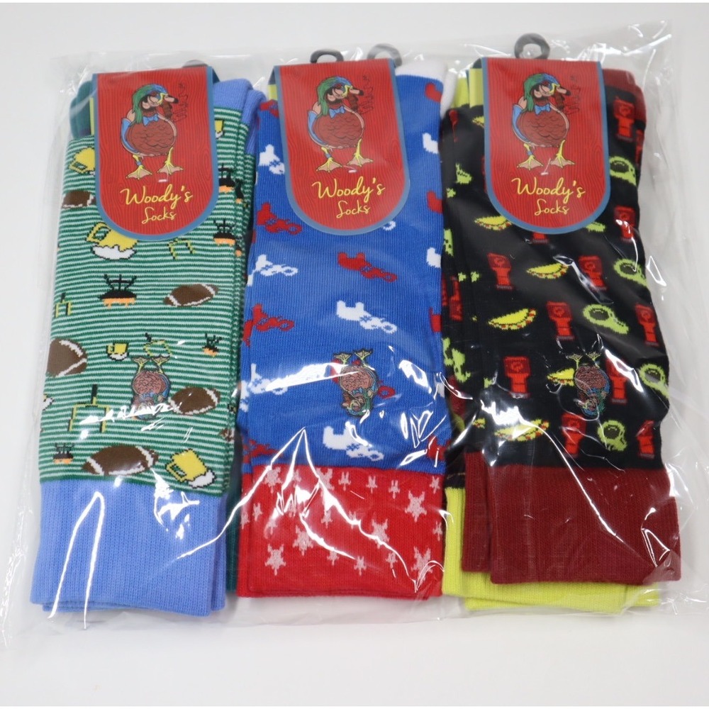 Woody's Men's 6 Pack of Socks‎